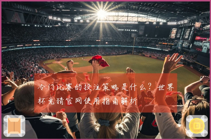 冷门比赛的投注策略是什么？世界杯竞猜官网使用指南解析